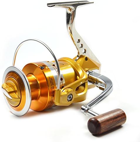 Supertrip TM Fishing Reels Full Metal Saltwater Spinning Reel High Speed Sea Reels Left/Right Interchangeable Size 1000