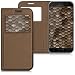 Produktbild kwmobile Hülle für Samsung Galaxy A5 (2017) - Bookstyle Case Handy Schutzhülle Kunstleder mit Sichtfenster - Flipcover Klapphülle Kupfer