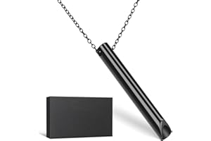 ECtury Breathing Necklace, Anxiety Relief Necklace, Breathlace Necklace for Anxiety Rescue Remedy, Christmas Gifts, Gadgets for Men, Secret Santa Gifts for Women, Gifts for Her Him