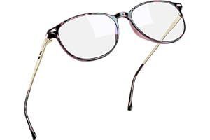 Joopin Gafas Luz Azul Hombre y Mujer para Ordenador Montura de Lentes Antireflejantes con Bloqueo Filtro de Luz Azul sin Graduación