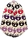 Smafolk Unisex Baby Hoodie w. Stripes and apples S