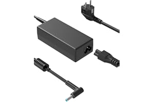 HSXIRQA 45W Chargeur pour HP Stream Pavilion Spectre Envy X360 11 13 14 15 Elitebook Probook 840 850 820 830 430 440 450 455 470 1020 1030 1040 250 240 245 G2 G3 G4 G5 G6 G7 G8 G9 Ordinateur Alimentation