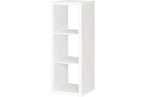 ‎IKEA KALLAX Ikea Kallax Regal, Bücherregal, Wandregal, Raumteiler in weiß (42 x 112 cm)