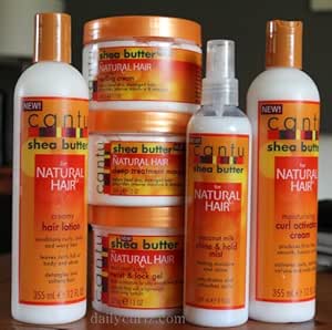 Cantu Shea Butter For Natural Hair Jumbo Combo Hair Lotion Curl