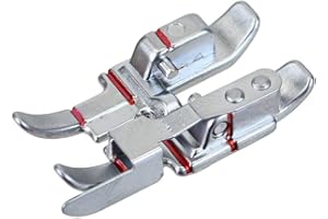 YEQIN (TM) Pfaff Snap-on 1/4in. Foot w/ Edge Guide 820541096