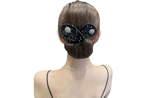 SEAAZQURTLES Máquina para hacer moños de pelo, diseño floral, rizador de cabello perezoso, rodillo de moño de pelo, herramienta de pelo fácil y rápido, exquisita máquina de moño para mujeres y niñas, accesorios de