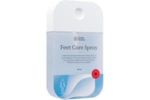 ‎HEALTHROUTINE Health Routine Natürliche Feet Care Spray – Ideal für tägliche Fußpflege, mit Aloe Vera, Eukalyptus, Teebaumöl, Pfefferminz und Lavendelöl