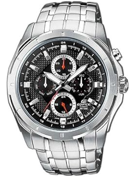 Casio Edifice Herrenuhr Analog Quarz mit Edelstahlarmband – EF-328D-1AVEF