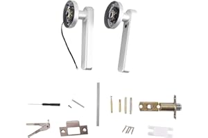 WISBOEY Smart Door Lock Keyless Entry Cerradura Teclado Cerradura Manija, Cerradura para Digitales Control WiFi Tuya APP