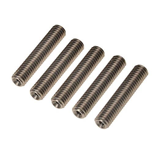 Wisamic 5PCS Barrel M6 X 30 Teflon Düse Throat für MK8 Tube Makerbot 3D Drucker Extruder Hot End - 5