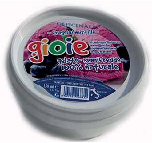 OFFICINALIS Joys Ice Cream Strawberry Snack And Cookies For Dogs