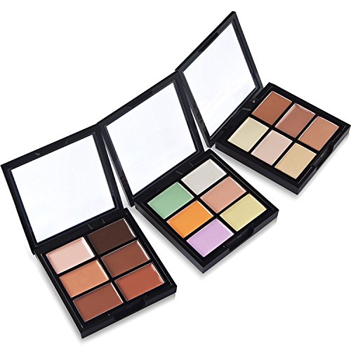 Oshide 6 Farben Concealer Concealer Palette Makeup Paletten Abdeckcreme Kit - 4