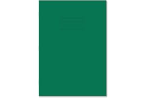 Hamelin A4 8 mm Ruled and Margin 80 Pages Exercise Book - Dark Green (Pack of 50), 100101168