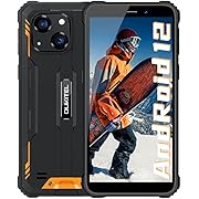 Android 12 Rugged Phone OUKITEL WP20,6300mAh,5.93&#34; Smartphone Unlocked,20MP Camera,4GB+32GB/1TB Unlocked Rugged Smartphone IP68/69K Waterproof Phone,4G Dual SIM Face ID/OTG/2022-Orange