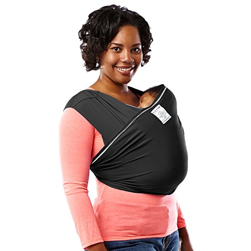 Baby K'tan Active Baby Carrier (X-Small, Black)