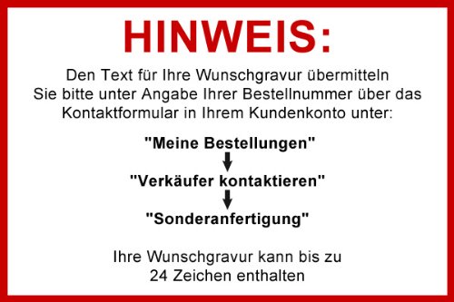 Holzbrett Herzform (24x24cm) mit Wunschgravur - 2