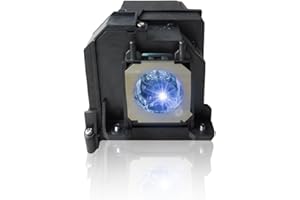 POXTEDSR EL PLP71 Lampe de remplacement pour projecteur compatible avec Epson V13H010L71 eb-470 eb-475w eb-475we eb-475wi eb-475wie eb-480 eb-480e eb-485w eb-485wi eb-485we eb-1400wi eb-1410wi avec Boîtier