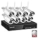 Price comparison product image [Pre-installed 2TB HDD] YESKAMO Security Camera System Wireless 8 Channel 1.3MP WiFi CCTV Cameras Set for Home Surveillance Built in Router Support Motion Detection Night Vision Remote Recording and Playback