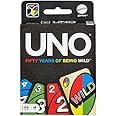 Mattel Uno 50Th Anniversary Edition for Kids, Pack of 1