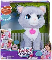 Hasbro FurReal Fur Real Friends B5936EU40 Gattina Bootsie, Grigio