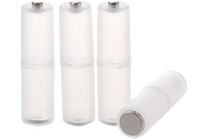 KOEAY MARKELL 4 Stück AAA zu AA Batterie Zelle Konverter Adapter zylindrische Gehaeuse Halter