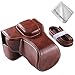 Price comparison product image First2savvv full body Precise Fit PU leather digital camera case bag cover with should strap for Fuji Fujifilm X-T30 with 16-50mm 18-55mm Lens XJPT-XT30-10