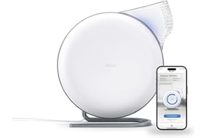 IQAir - le purificateur d'air ambiant pour les personnes allergiques est très efficace pour filtrer les polluants de l'air [poussière, odeurs, poils d'animaux, déclencheurs d'asthme, bactéries, virus]