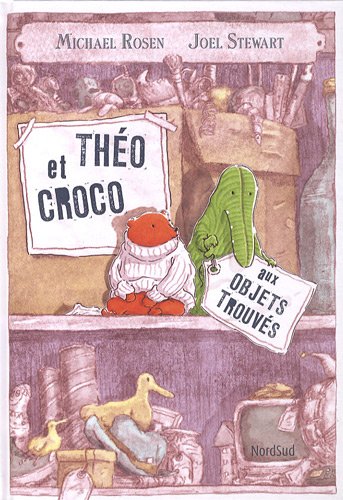 couverture de : Th&eacute;o et Croco aux objets trouv&eacute;s