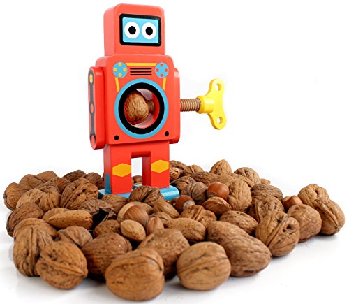 SUCK UK Nussknacker „Roboter“ – rot - 4