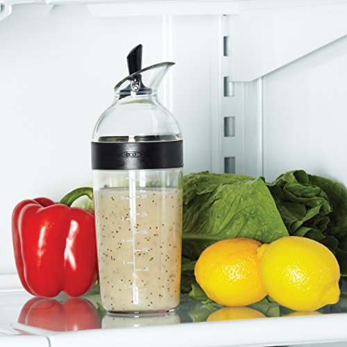 OXO Good Grips Shaker für Salatdressing – Schwarz - 5