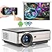 Produktbild WIKISH Android Beamer 3500 Lumen,WiFi 1080P HD WXGA LCD 50,000st LED Lautsprecher,HDMI 2USB MHL VGA AV TV,Airplay Miracast für Multimedia Heimkino Unterhaltung PC Tablet Smartphone Smart Projektor