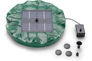 PONTEC 40280 PondoSolar Lily Island Fontaine Flottante