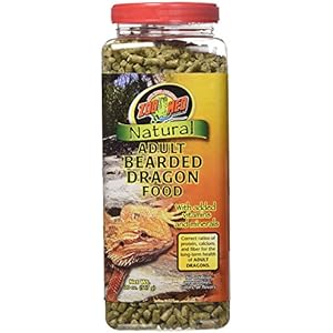 Zoo Med Natural Bearded Dragon Food Adult 567g, Futterpellets für Bartagamen