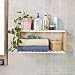 Produktbild SoBuy® Wandregal, Hängeregal, Badezimmerschrank, Wandschrank, Hängeschrank FRG27/28 (FRG27-WN)
