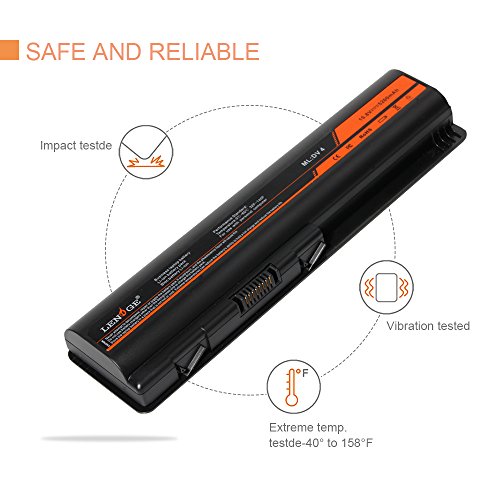 LENOGE Hochleistung Neu Akku Li-ion Ersatz Laptop Batterie Für HP Pavilion DV4 DV4-1000, DV4-2000, DV5 DV5-1000, DV6 DV6-1000, DV6-2000 Serie, geeignet für 484170-001 HSTNN-LB72 - 4