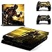 Produktbild Playstation 4 + 2 Controller Aufkleber Schutzfolie Set - Dark Souls III (3) /PS4