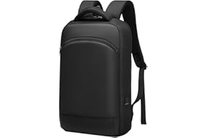 GYakeog Zaino Porta PC 15.6 Pollici Uomo Donna Lavoro Impermeabile Antifurto con Porta USB per Uffico Università Scuola Viaggio Business-Nero