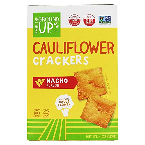 From the Ground Up - Cauliflower Crackers Nacho - 4 oz.