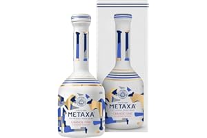 ‎METAXA Metaxa Grande Fine in der Collector’s Edition mit 40% vol. | Hochwertiger Brandy aus Griechenland in ikonischer Porzellanflasche | für Metaxa-Liebhaber (1 x 0,7l)