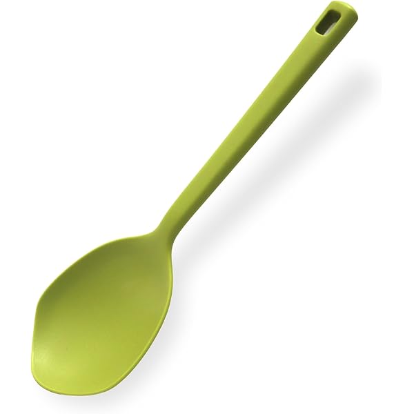 Cucchiaio Riso In Silicone Rosso - Antiaderente, Non Graffia Le Pentole - Foto 4