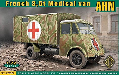 Preisvergleich Produktbild ACE 72524 - Modellbausatz AHN French 3.5t Medical van