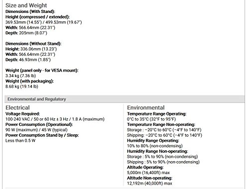 DELL P2415Q - Monitor DE 23 8  UHD 4K para OptiPlex 3040  LED  IPS  300 CD m    1000 1  6 ms  Color Negro