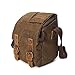 Produktbild ChenTeShangMao Gut Gemacht Kameratasche Große Kapazität Tasche Männer Umhängetasche wasserdichte Reisetasche Jugend Tasche Outdoor Sports Retro Kameratasche Cool (Farbe : Brown)