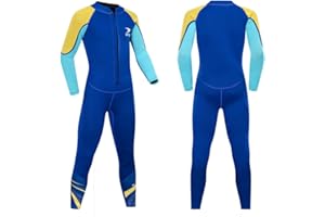 Muta per bambini ZCCO, costume da bagno termico in neoprene da 2,5 mm, tute umide da ragazzo e ragazza per bambini, caldo, manica lunga, costume da bagno per immersioni, nuoto, surf