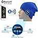 Produktbild I-Sonite (blau Unisex One Size Winter-Strickmütze mit Built-in Wireless Stereo-Lautsprecher-Kopfhörer für BQ Aquaris U Lite