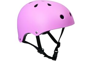 SFR Skate/Scooter/BMX Helmet - Matt Pink S-M (53cm-56cm)