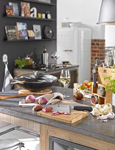 Zwilling Pure Kochmesser, 200 mm (Rostfreier Spezialstahl, Zwilling Sonderschmelze, Kunststoff) schwarz - 6