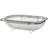 IKEA Idealisk &ndash; Colander, Stainless Steel, Black &ndash; 34 x 23 cm