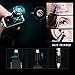 Tezam TM-09 Electric Nose Ear Trimmer ,Water Resistant Facial Hair Groomer For Men with LED light, Battery Operated