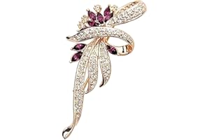 YUTTTPL Brosche Pin für Frauen, Schmetterling Ballerina Blume Brosche Cubic Zirkonia Brosche, Freundschaft Geschenk für Mutter Mädchen Freund Ehefrau